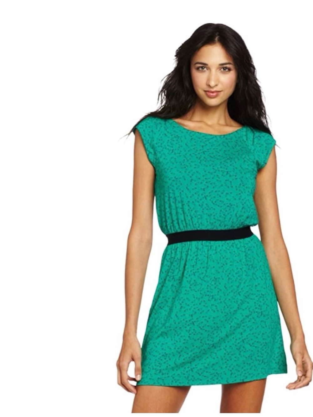 Lilly Pulitzer Safety-Pin Print Haney Cap-Sleeve Mini Dress